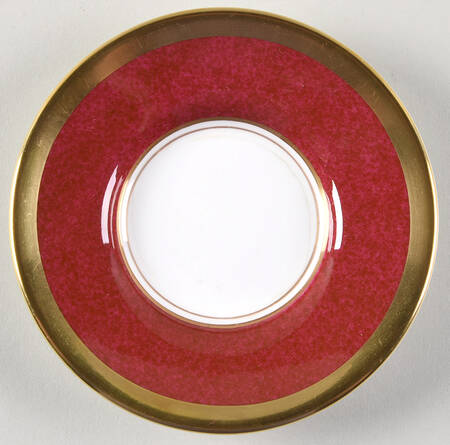 Athlone Marone (Ruby) Saucer for Demitasse Cup