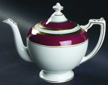 Athlone Marone (Ruby) Teapot & Lid