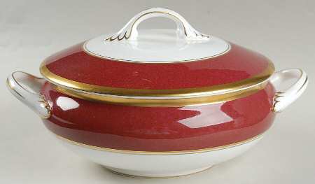 Athlone Marone (Ruby) Round Covered Vegetable