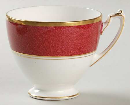 Athlone Marone (Ruby) Footed Cup