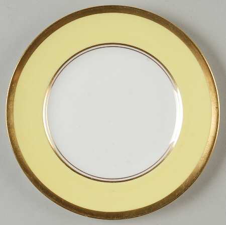 Athlone Yellow Bread & Butter Plate