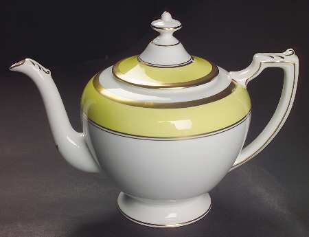 Athlone Yellow Teapot & Lid