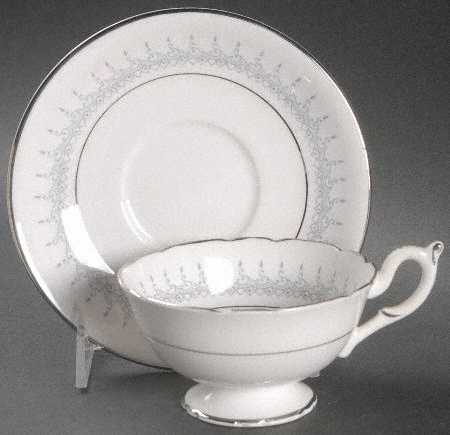 Avon Footed Cup & Saucer Set