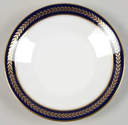 Blue Wheat Saucer for Footed Cup