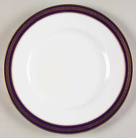 Blue Wheat Luncheon Plate