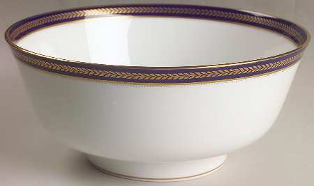 Blue Wheat 10" Large Salad Serving Bowl