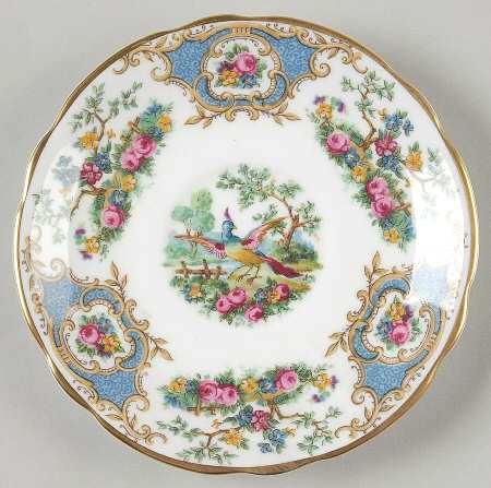 Broadway Blue Saucer for Demitasse Cup
