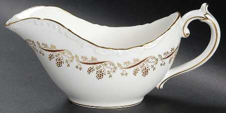 Burgundy Gravy Boat