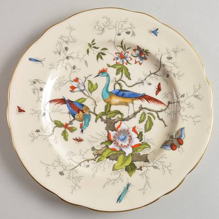 Cairo Multicolor On Ivory (Gold Trim) Salad Plate