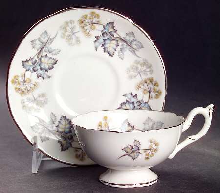 Camelot Footed Cup & Saucer Set