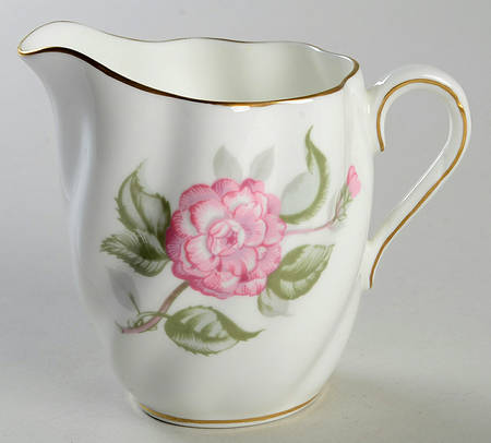 Camellia (Gold Trim) Creamer