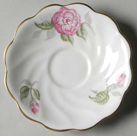 Camellia (Gold Trim) Saucer