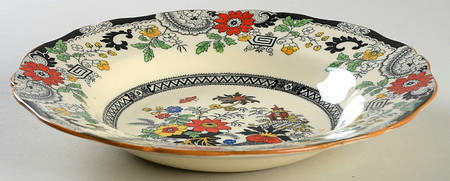 Canton (Cream) Rim Soup Bowl