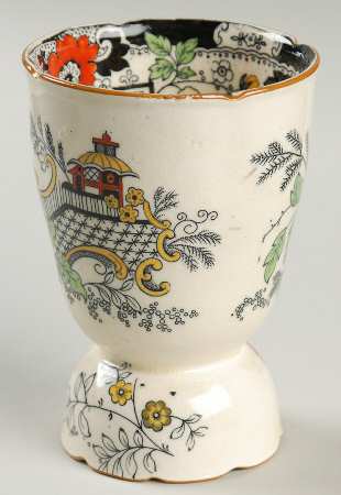 Canton (Cream) Double Egg Cup