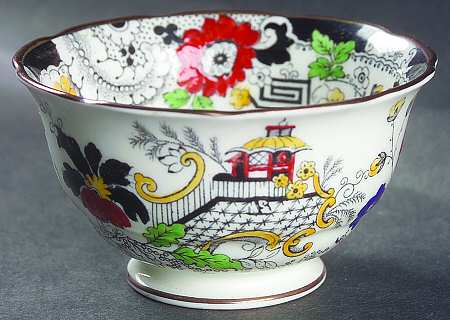 Canton (White) Open Sugar Bowl