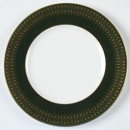 Chateau Green (Smooth Edge) Luncheon Plate