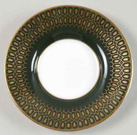 Chateau Green (Smooth Edge) Saucer for Demitasse Cup