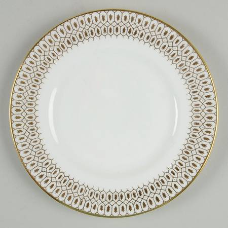 Chateau Gold and White Bread & Butter Plate