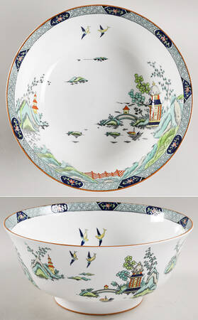 Chinese Willow 10" Oriental Bowl