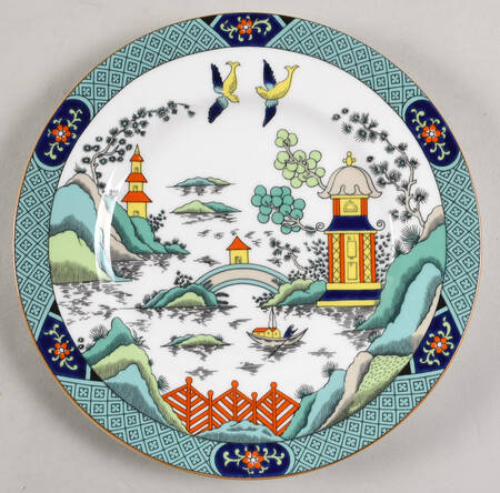 Chinese Willow Salad Plate