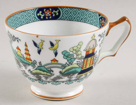 Chinese Willow Footed Cup