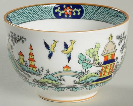 Chinese Willow Open Sugar Bowl