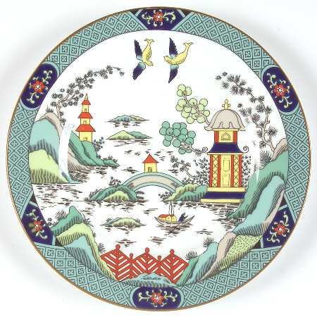 Chinese Willow Salad Plate