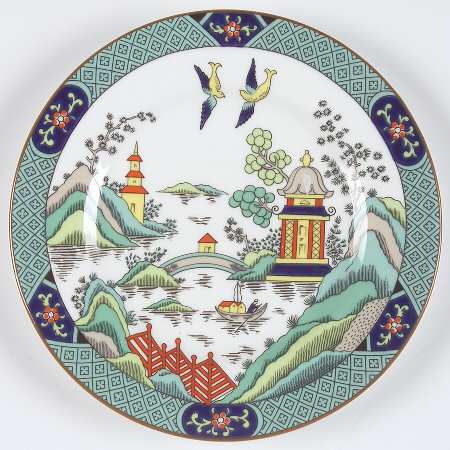Chinese Willow Bread & Butter Plate