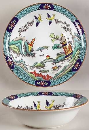 Chinese Willow Coupe Cereal Bowl