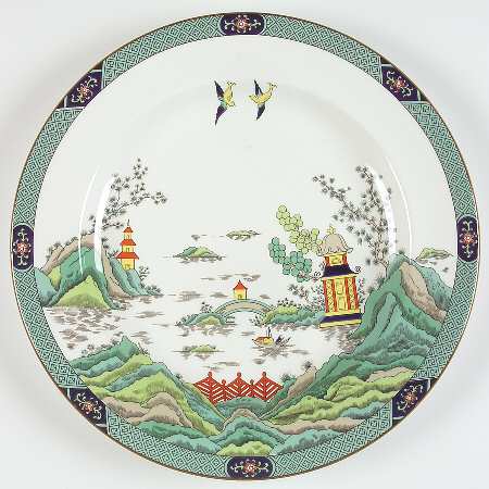 Chinese Willow 13" Chop Plate (Round Platter)
