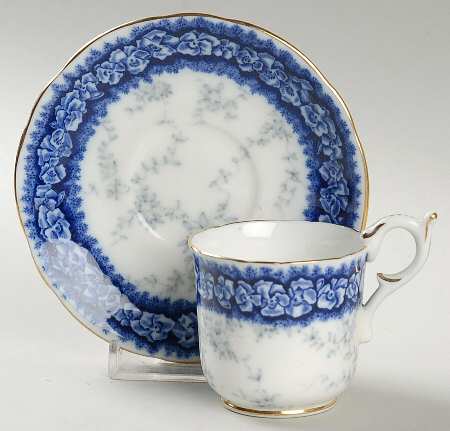 Dalemere Flat Demitasse Cup & Saucer Set