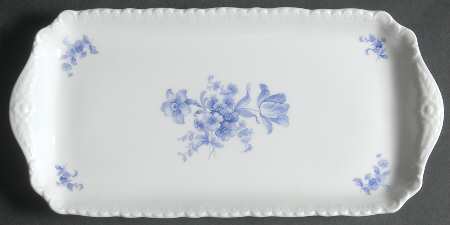 Divinity Blue Large Sandwich Tray