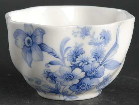 Divinity Blue Individual Open Sugar Bowl