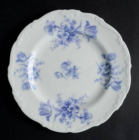 Divinity Blue Salad Plate