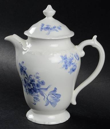 Divinity Blue Mini Coffee Pot & Lid