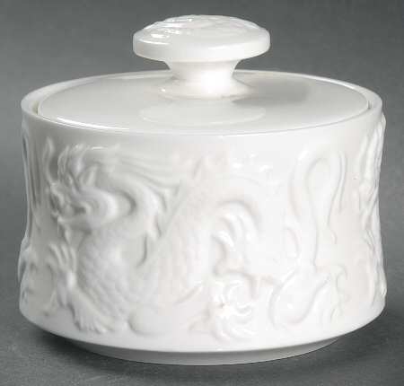 Dragon Sugar Bowl & Lid