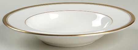 Elite Gold Rim Soup Bowl