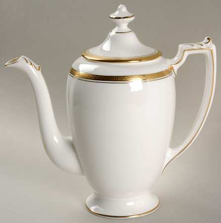 Elite Gold Mini Coffee Pot & Lid