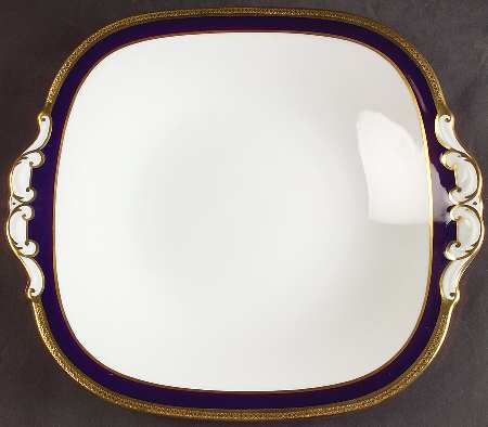 Elite Royale Square Handled Cake Plate