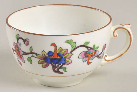Flower Pot (Brown Trim, Smooth) Snack Cup