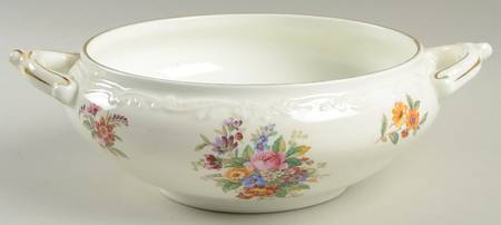 Fragrance (9504, Raised Edge) Round Vegetable No Lid