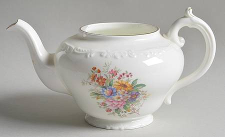 Fragrance (9504, Raised Edge) Teapot No Lid