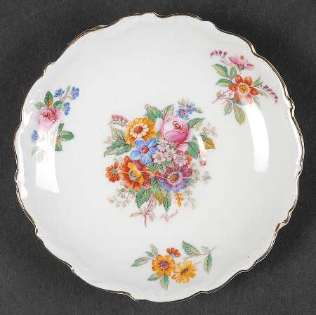 Fragrance (9504, Raised Edge) Saucer for Demitasse Cup