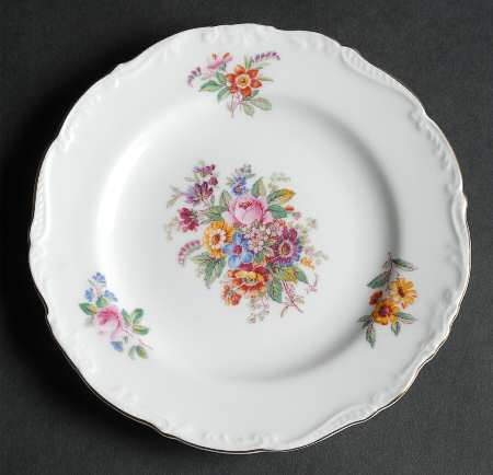Fragrance (9504, Raised Edge) Bread & Butter Plate