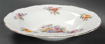 Fragrance (9504, Raised Edge) Rim Soup Bowl