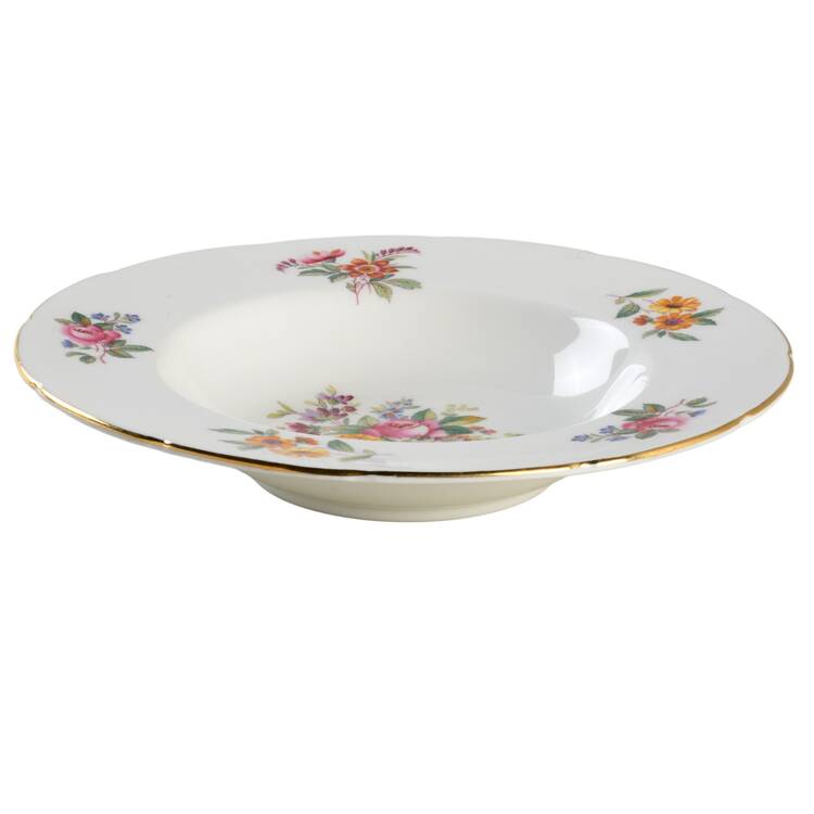 Fragrance (9054, Not Raised, Scalloped) Rim Soup Bowl