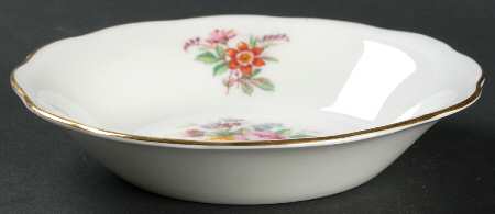 Fragrance (9054, Not Raised, Scalloped) Fruit/Dessert (Sauce) Bowl