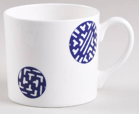 Fretwork Blue (Canton) Mug