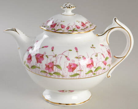 Harebell Pink Teapot & Lid