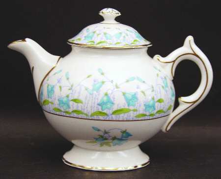 Harebell Turquoise Mini Teapot & Lid